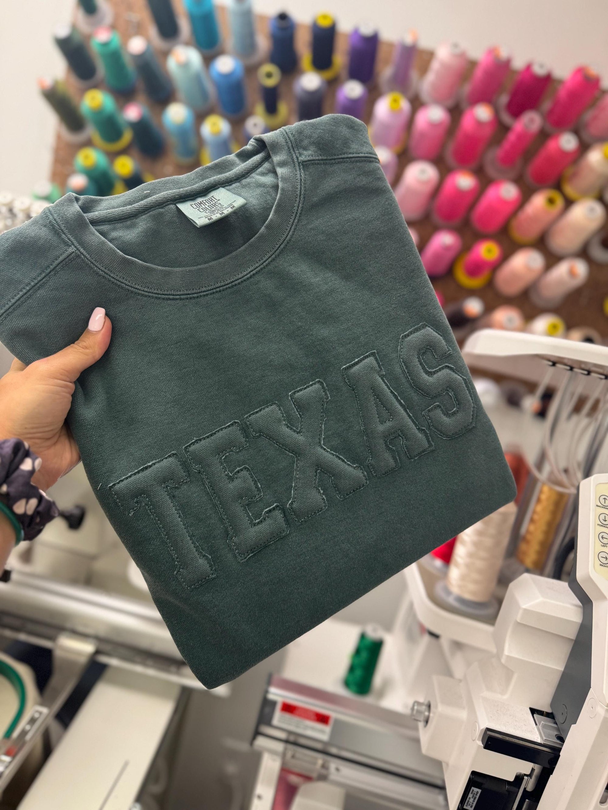 Custom Raggy Puff College Sweatshirt