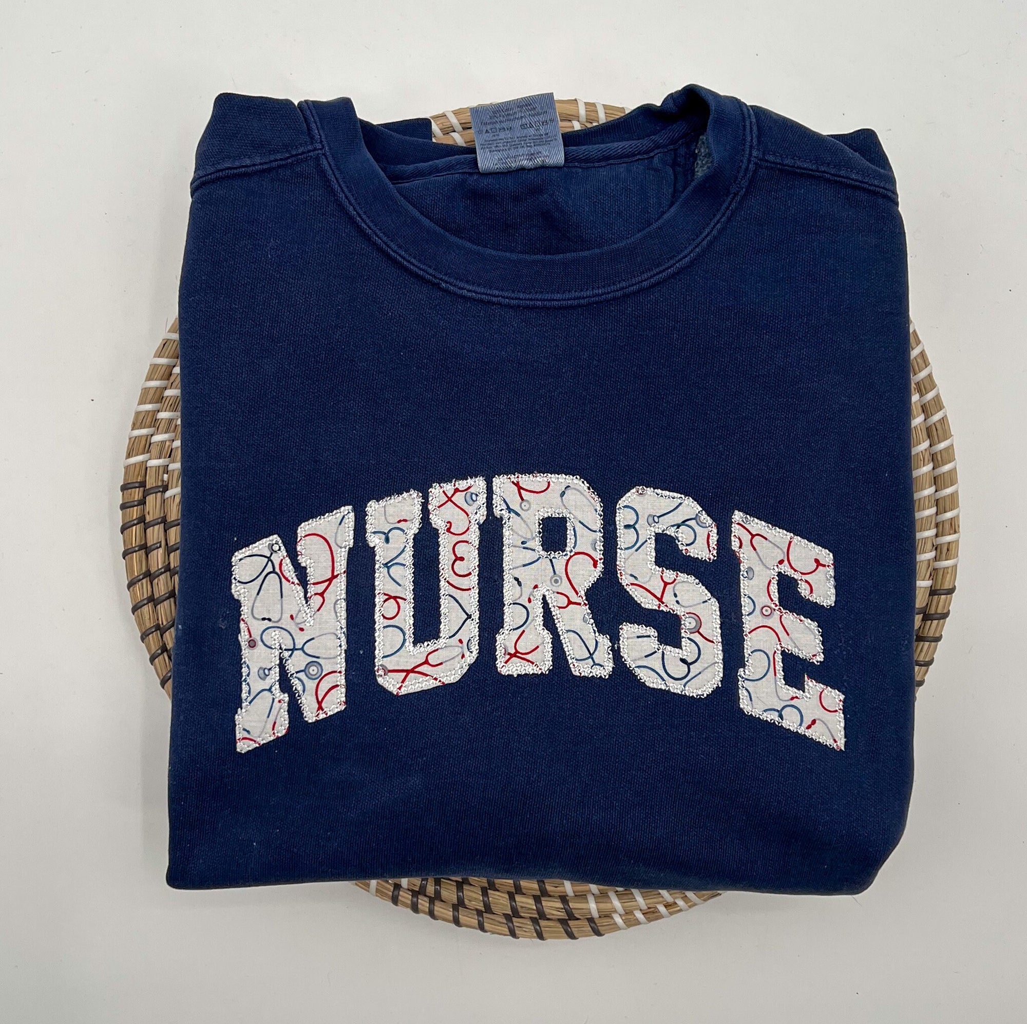 Nurse Applique Sweatshirt