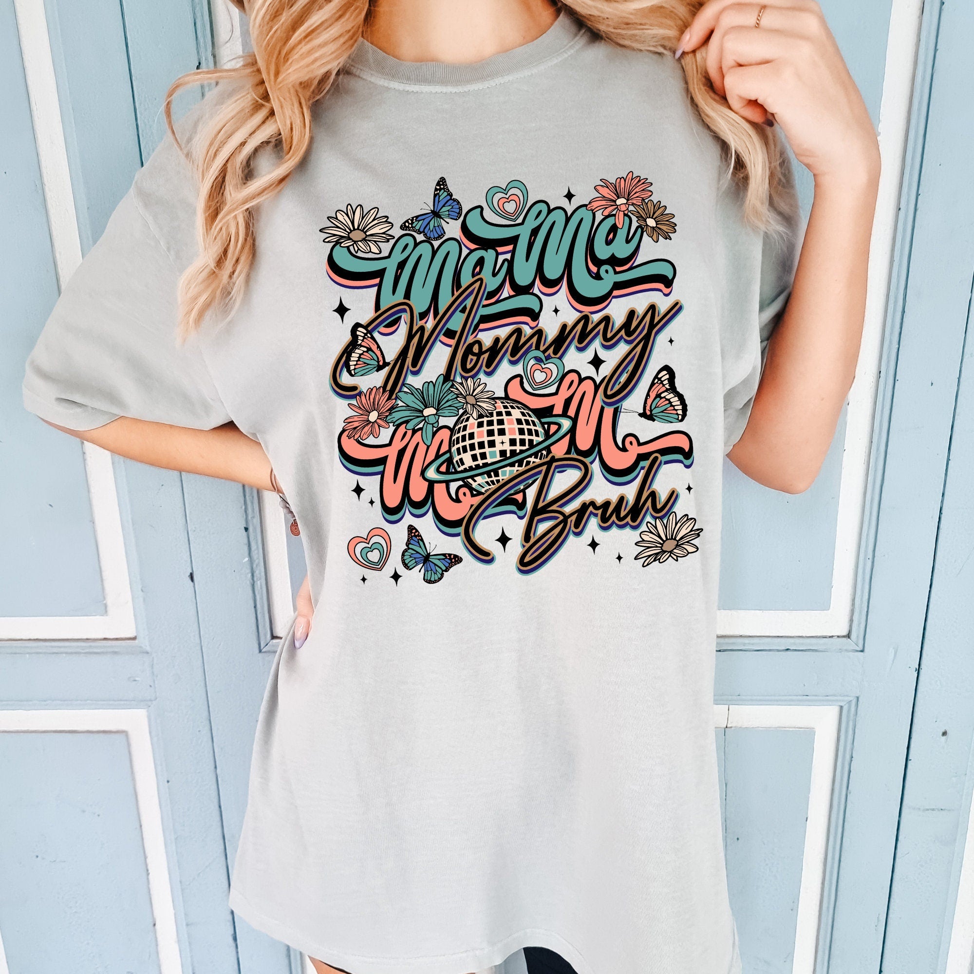 Mama Mommy Mom Bruh Retro Shirt