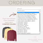 ’Tis the Season Goose Embroidered Sweatshirt – Cute Halloween Pullover with Witches and Pumpkins