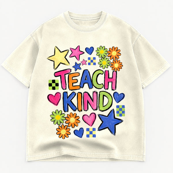 Teach Kind Teacher Heavyweight Tee
