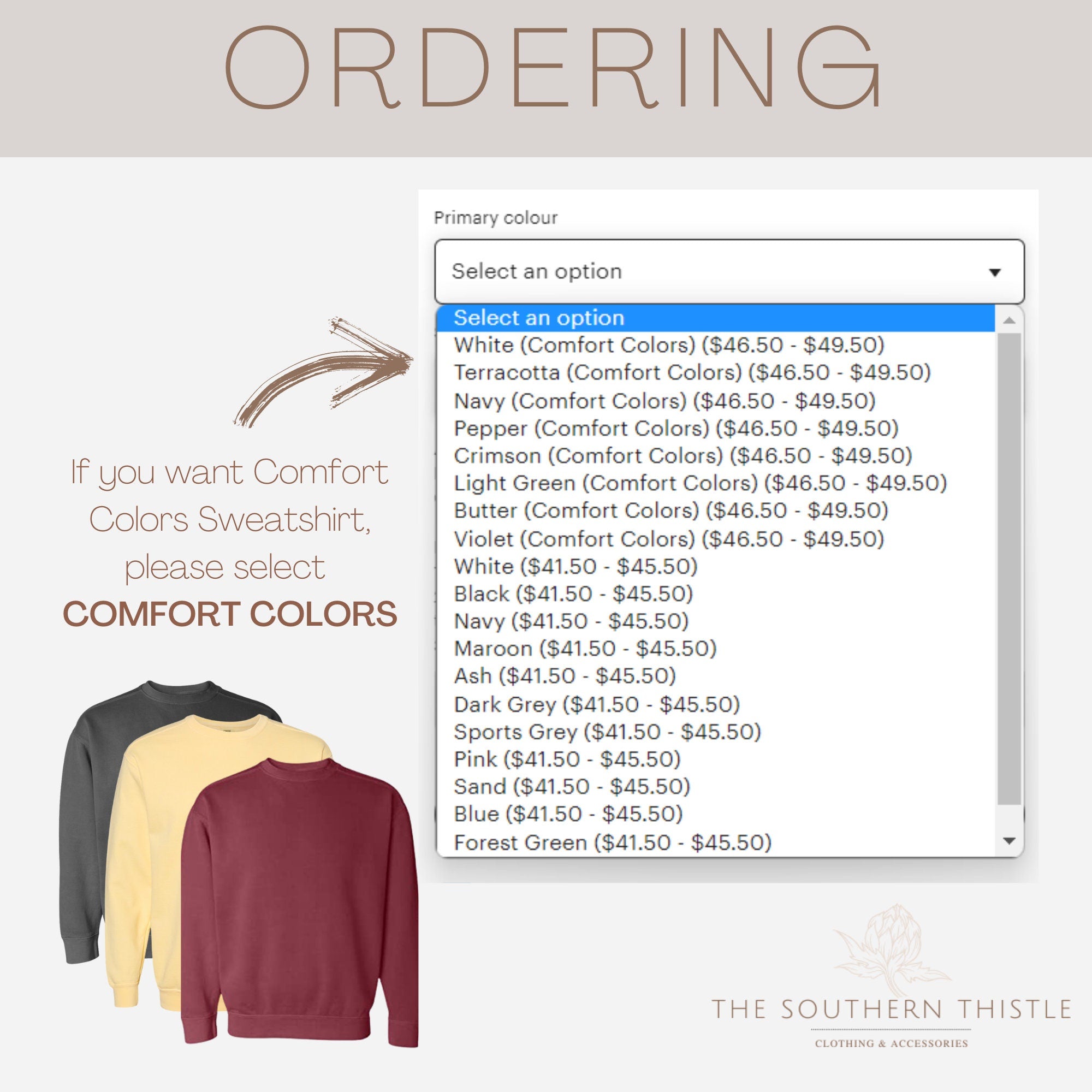 Embroidered Merry Christmas Sweatshirt - Cozy Minimalist Winter Crewneck for Holiday Gifting