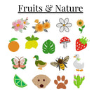 Embroidered Cocktail Napkins – Personalized Linen Napkins with Custom Icon Embroidery for Weddings & Hostess Gifts