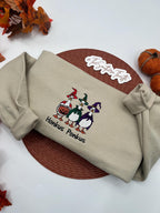 Honkus Ponkus Goose Embroidered Sweatshirt – Funny Halloween Pullover