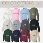 The Lord Is My Shepherd Embroidered Sweatshirt – Faith-Based Farm Animal Design