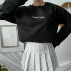 Minimalist MAMA Est. Year Sweatshirt – Custom Embroidered Crewneck for Moms