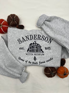Sanderson Witch Museum Embroidered Sweatshirt – Halloween Pullover