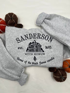 Sanderson Witch Museum Embroidered Sweatshirt – Halloween Pullover