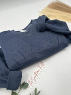 Custom Embroidered Sweatshirt - Soft Knit Fleece Crewneck | Personalized Gift