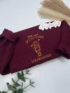 Lollygaggin’ Embroidered Sweatshirt – Funny Cowboy Western Crewneck