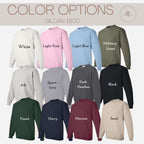 Halloween Ghost Clothesline Embroidered Sweatshirt – Cute Spooky Season Pullover