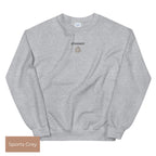STEMinist Embroidered Sweatshirt – Science & Feminism Empowerment Crewneck