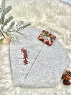 Gingerbread Cookie Sweatshirt - Embroidered Christmas Gift for Matching Holiday Cheer