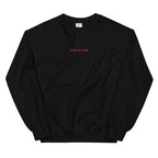"Fragile Like a Bomb" Embroidered Sweatshirt – Feminist Empowerment Crewneck