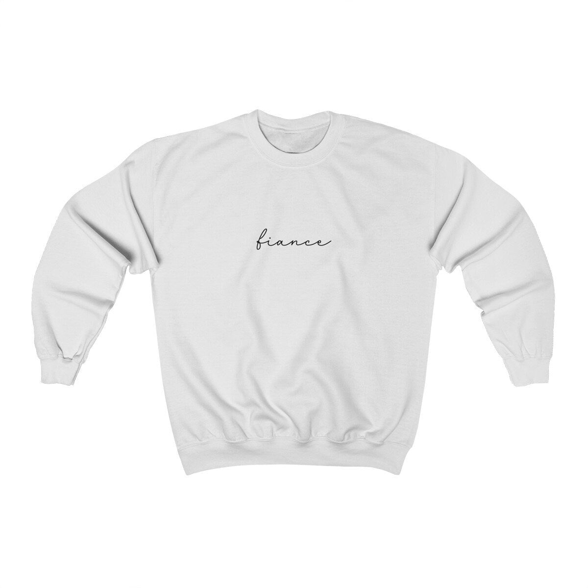 Fiance Embroidered Sweatshirt – Bride to Be Sweatshirt
