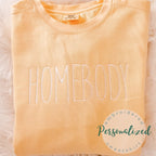 Custom Embroidered Sweatshirt – Personalized Text Crewneck