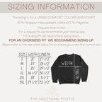 Collar Mama Script Embroidered Sweatshirt – Navy Crewneck with Tiny Red Heart Detail