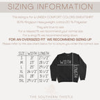When There Are Nine Embroidered Sweatshirt – Feminist Minimalist Crewneck