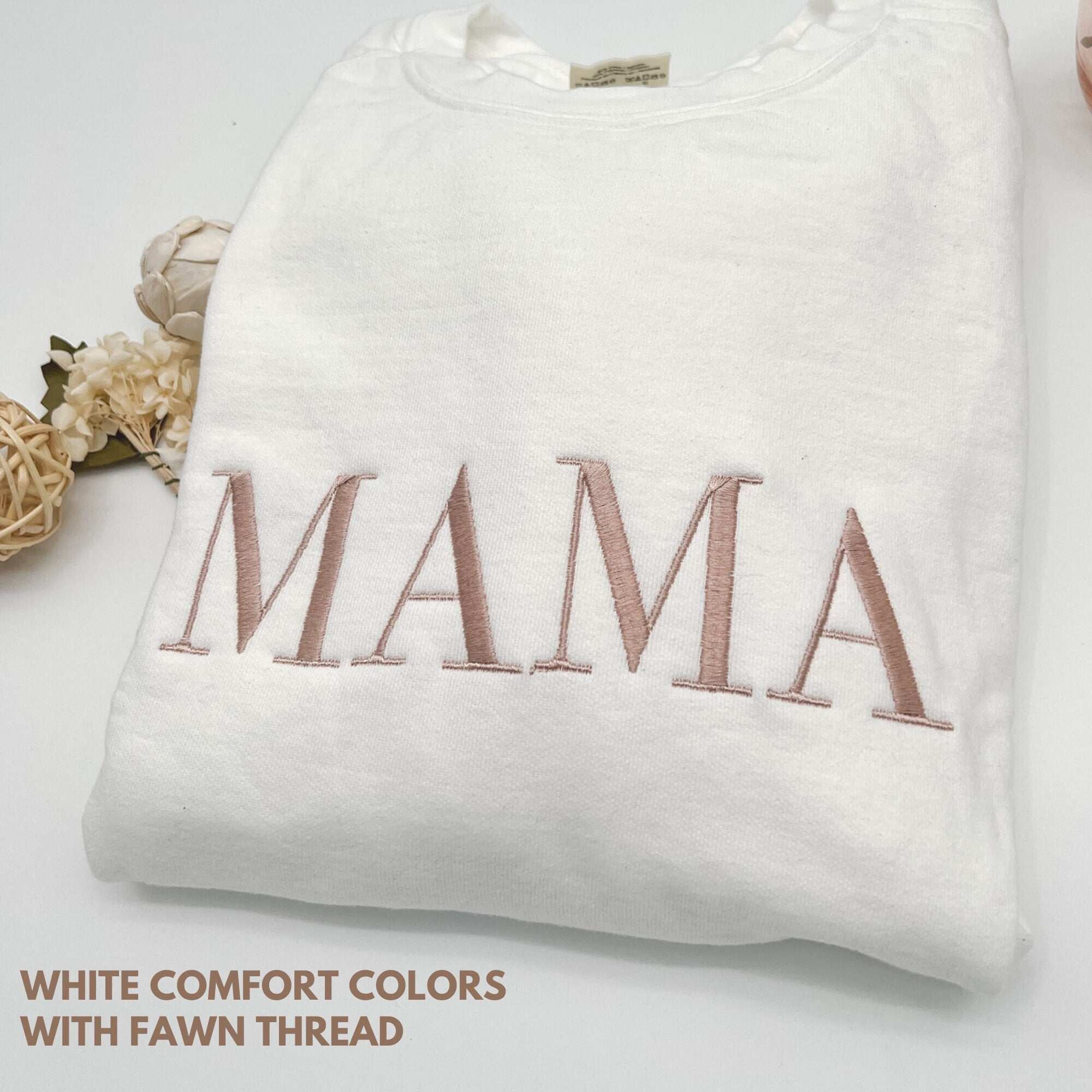 Classic MAMA Embroidered Sweatshirt