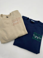 Customizable RN Embroidered Sweatshirt – Personalized Nurse Crewneck