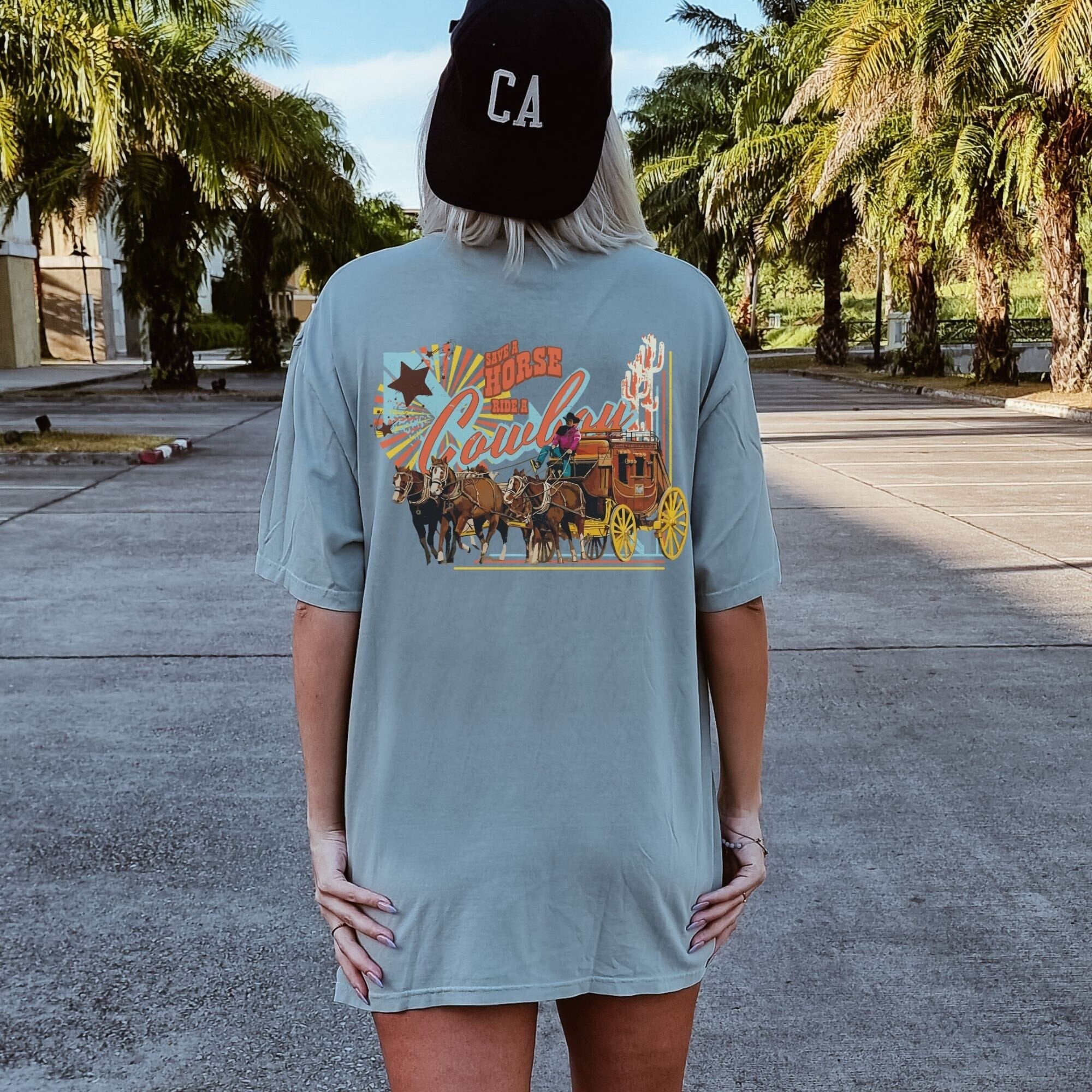 Save a Horse Ride A Cowboy Shirt