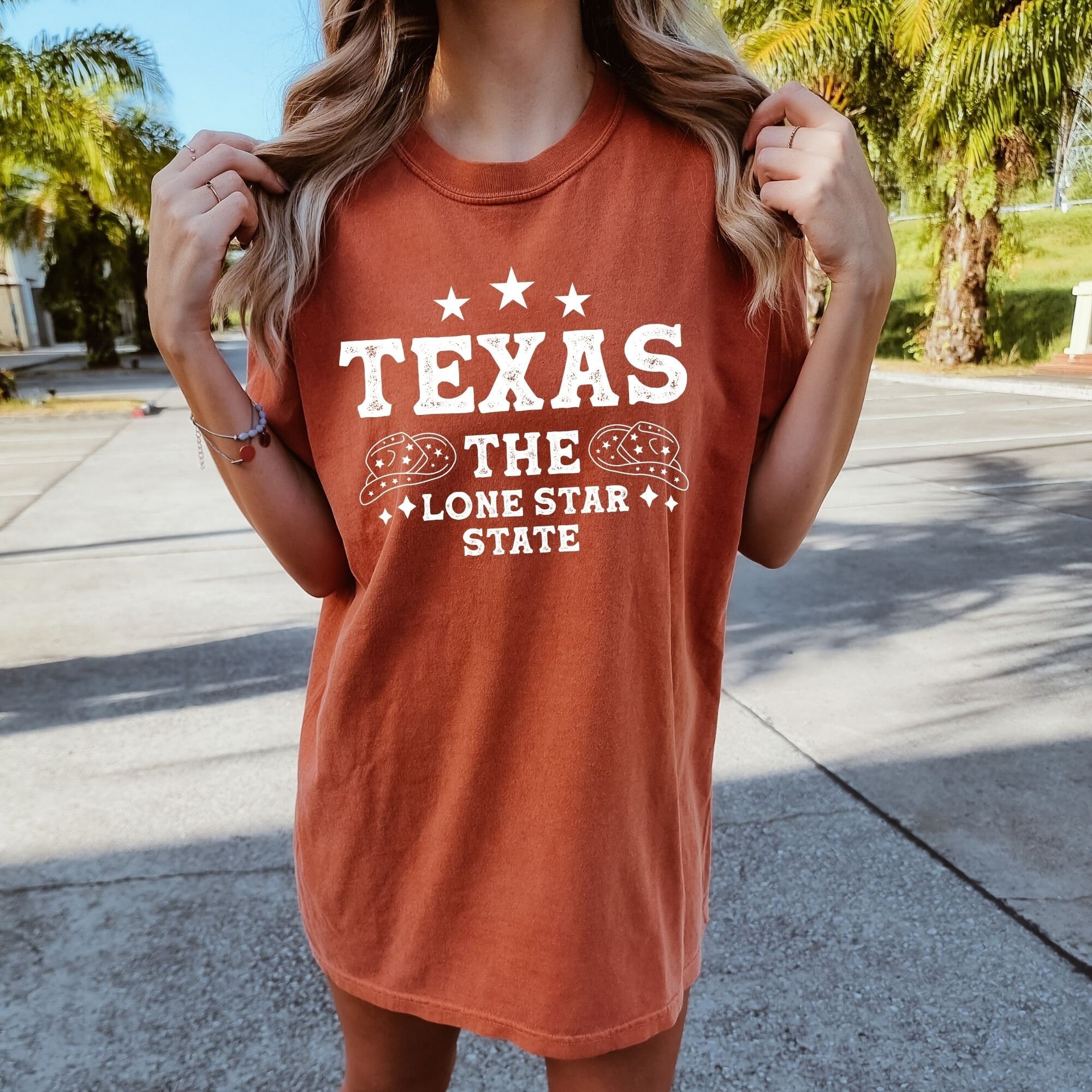 Comfort Colors Texas State Tee
