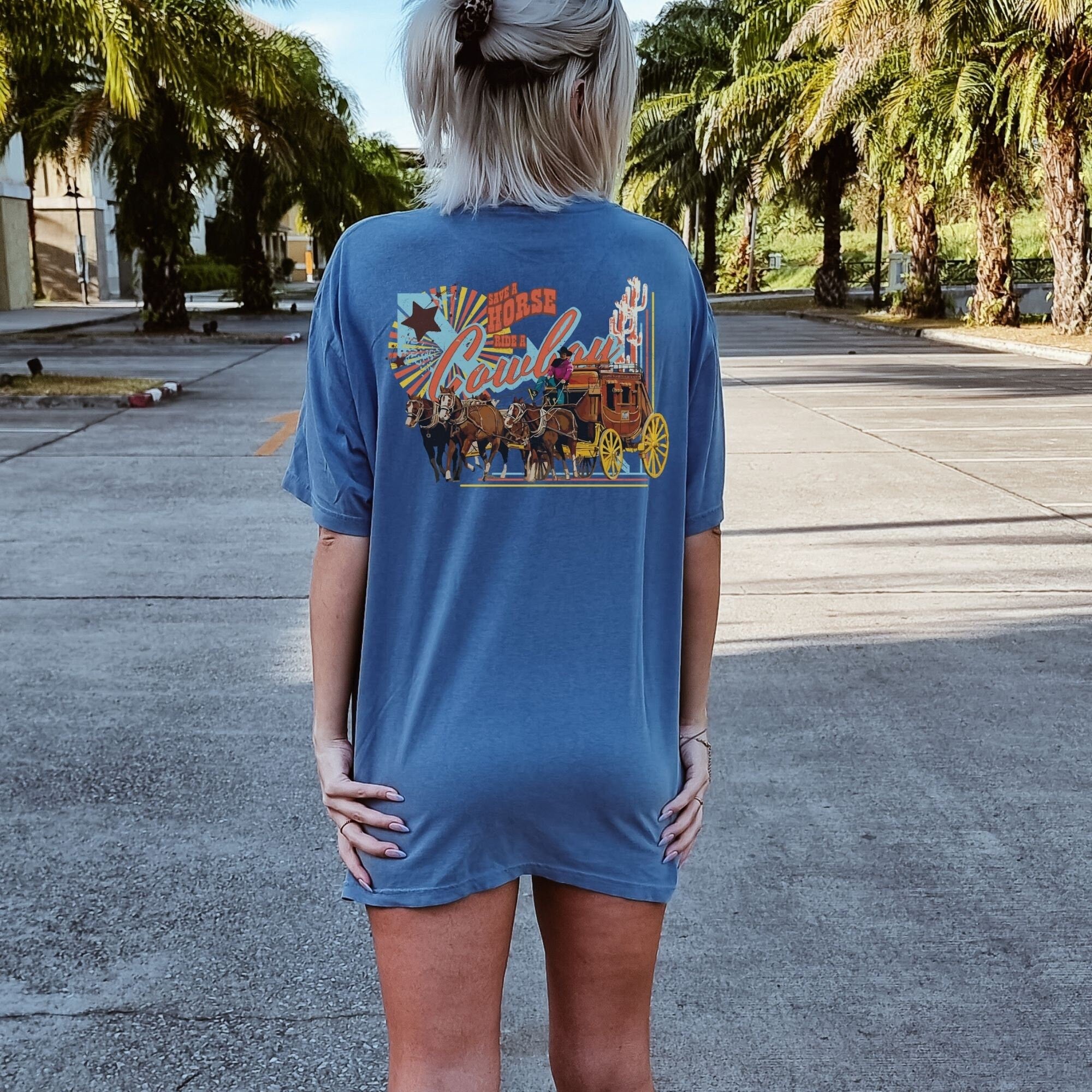 Save a Horse Ride A Cowboy Shirt