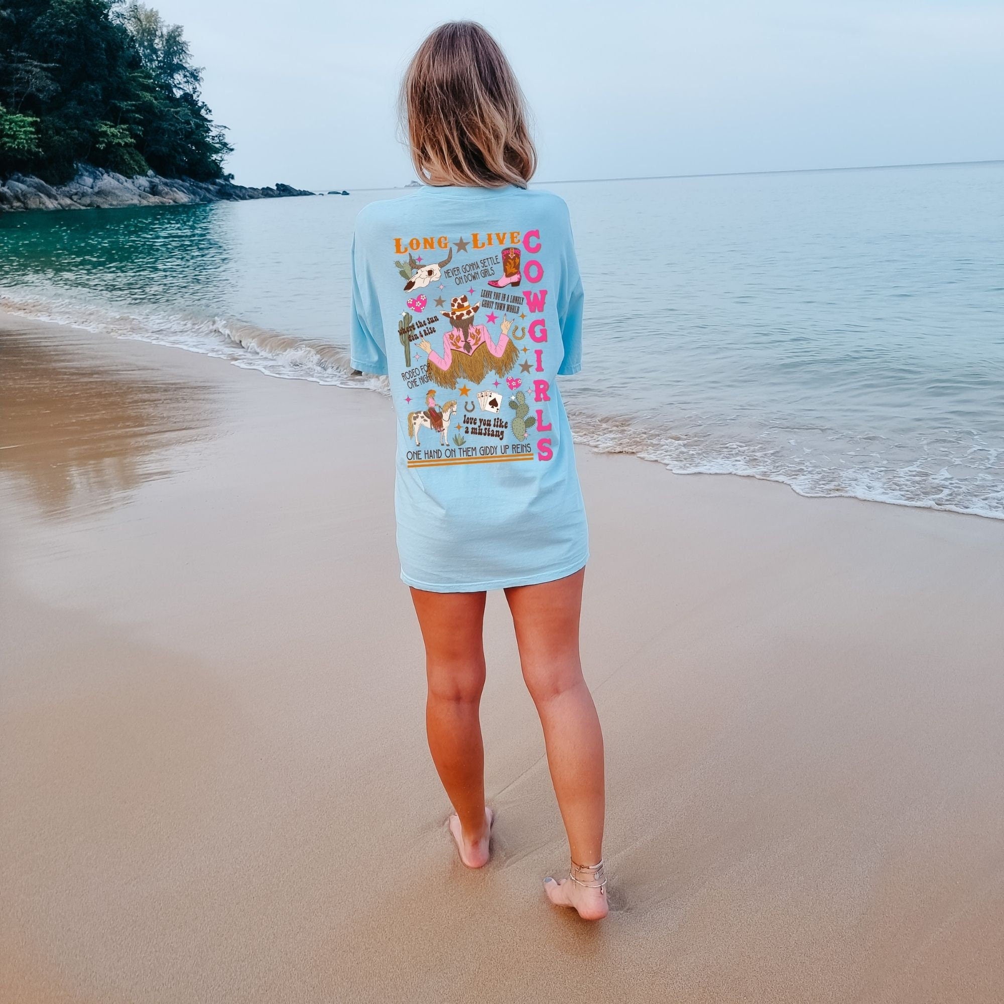Country Cowgirl Comfort Colors Shirt