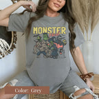 Comfort Colors Distressed Monster Mash Tee