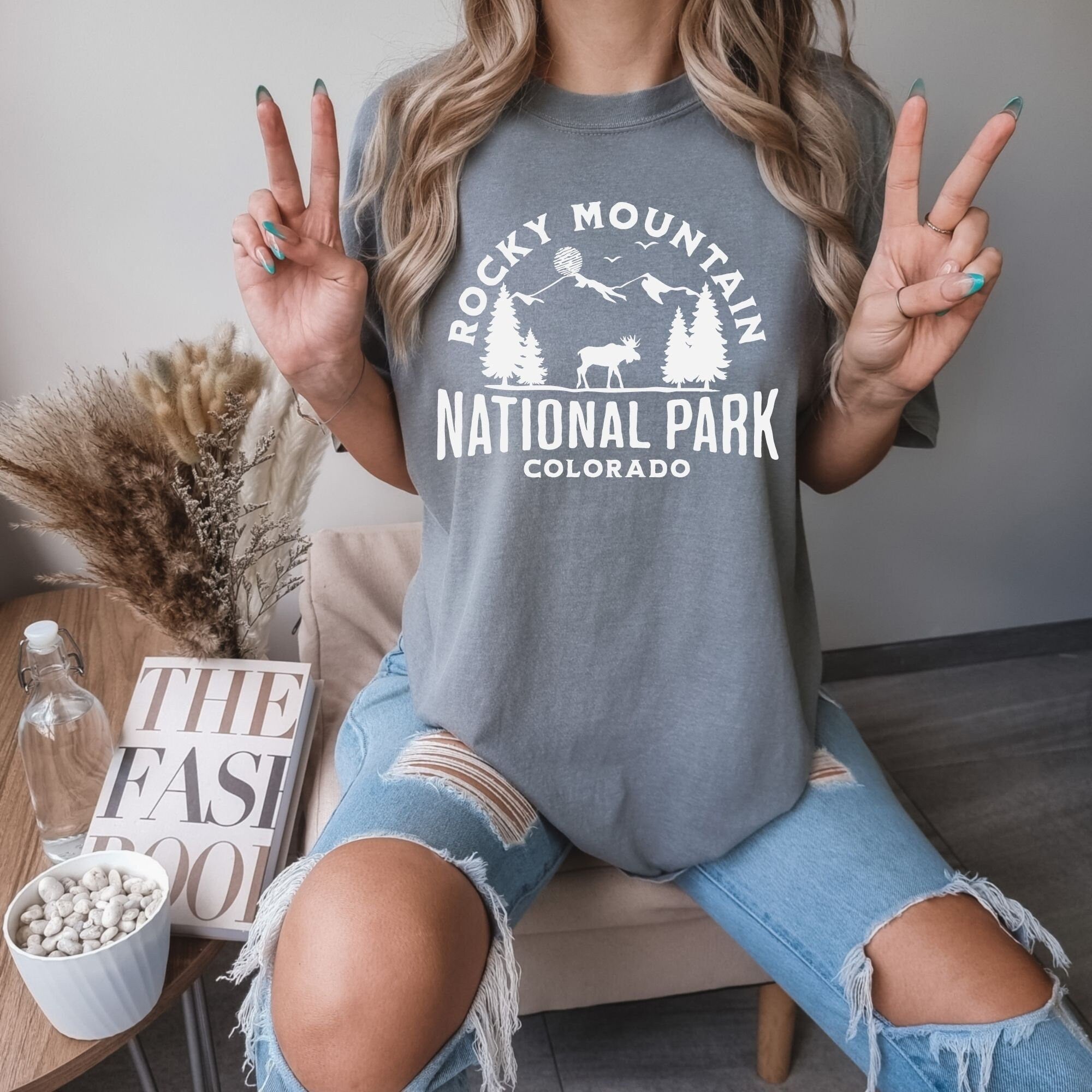 Rocky Mountain Park and Camping Shirt - Colorado Trip Souvenir