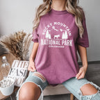 Rocky Mountain Park and Camping Shirt - Colorado Trip Souvenir