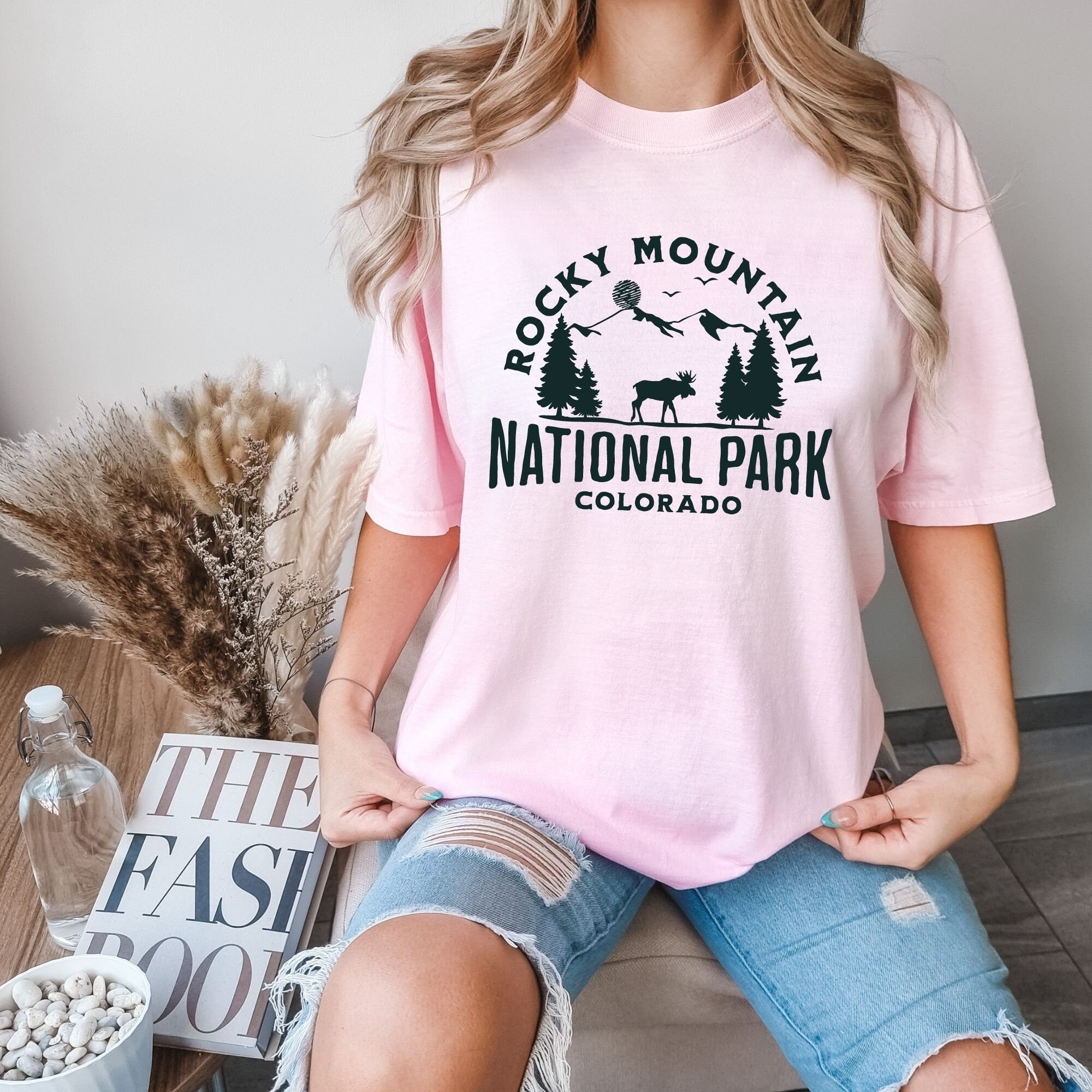 Rocky Mountain Park and Camping Shirt - Colorado Trip Souvenir
