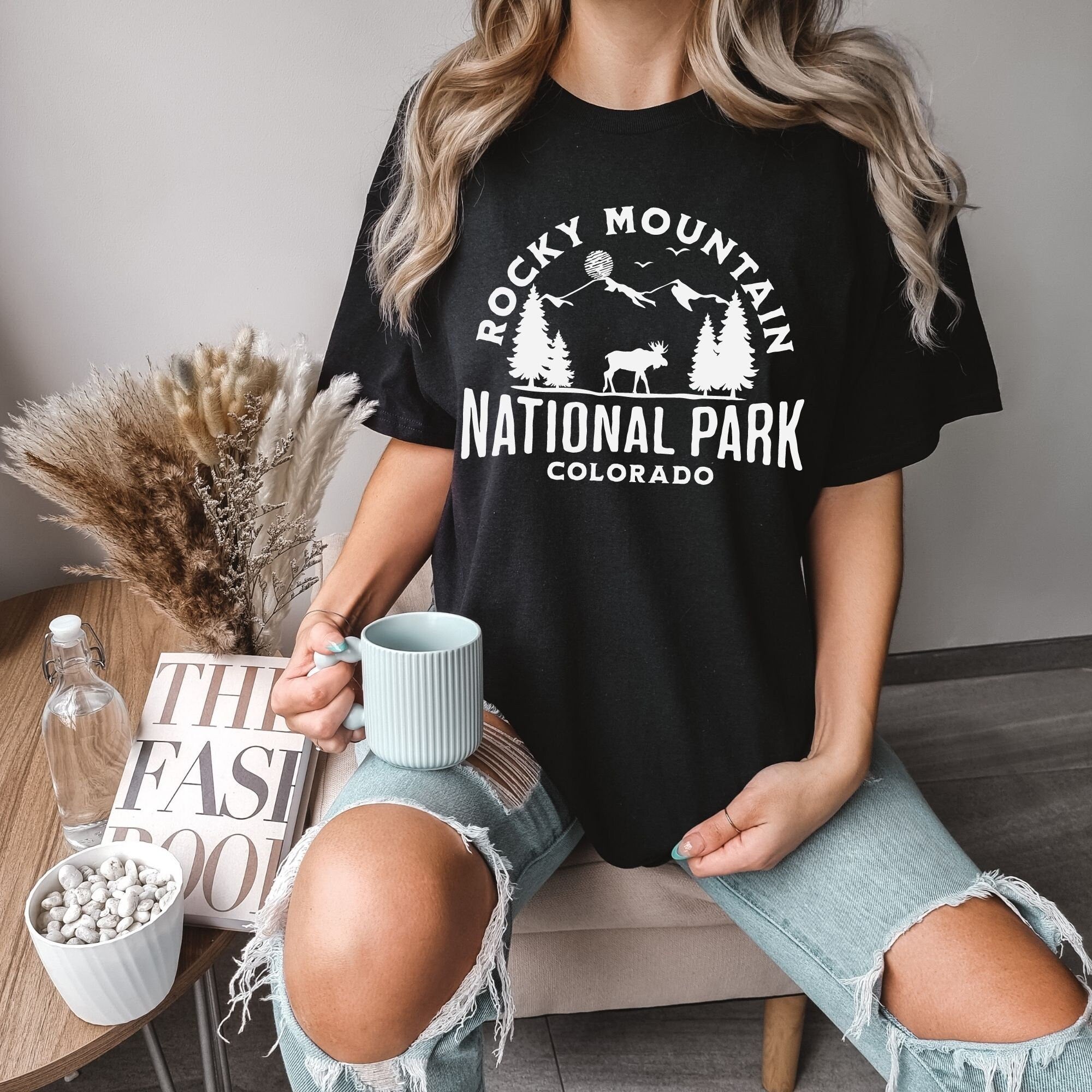 Rocky Mountain Park and Camping Shirt - Colorado Trip Souvenir