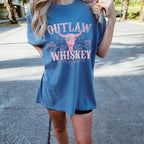 Outlaw Whiskey Comfort Colors Tee