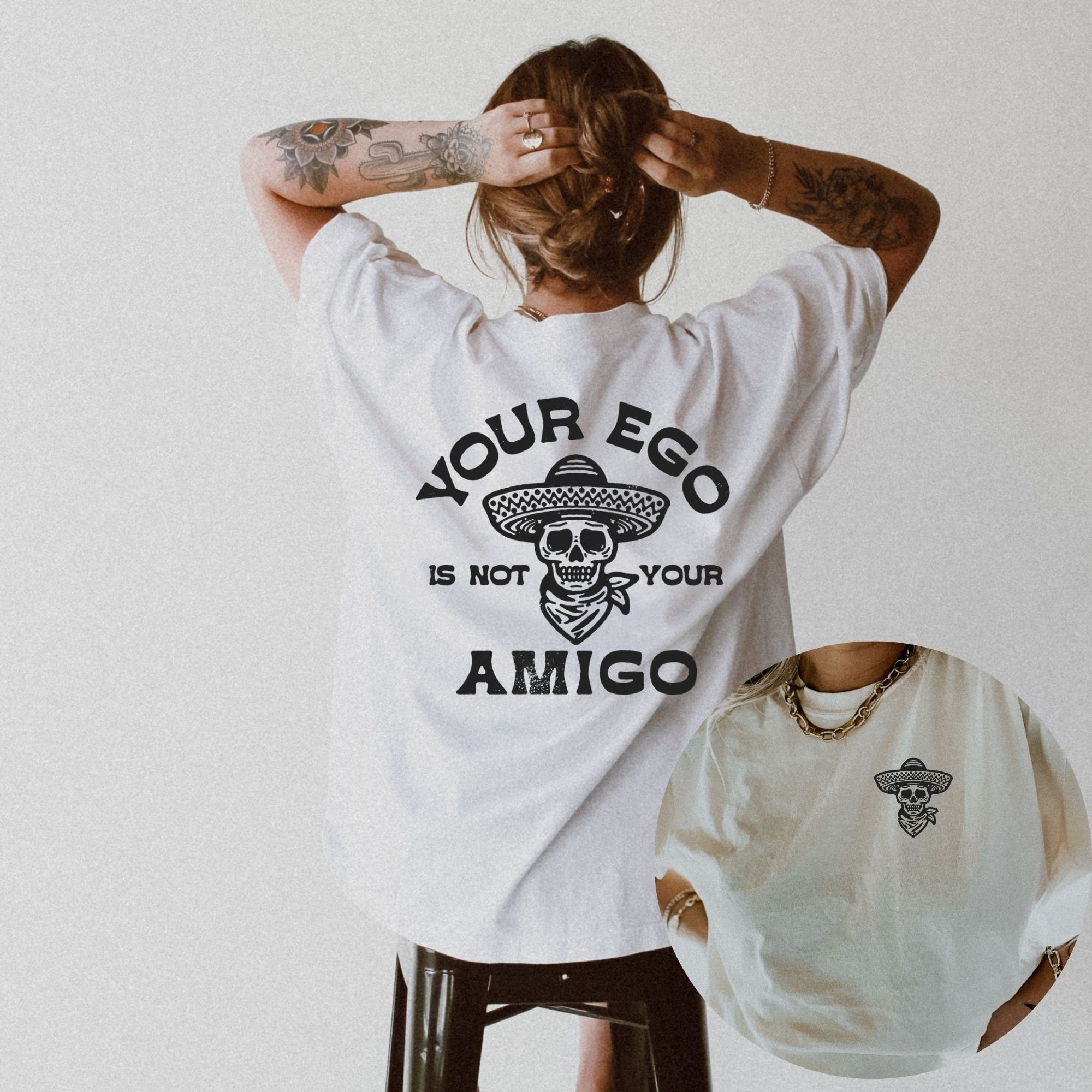 Western Mexican Country Amigo Vintage Tshirt - Mental Health