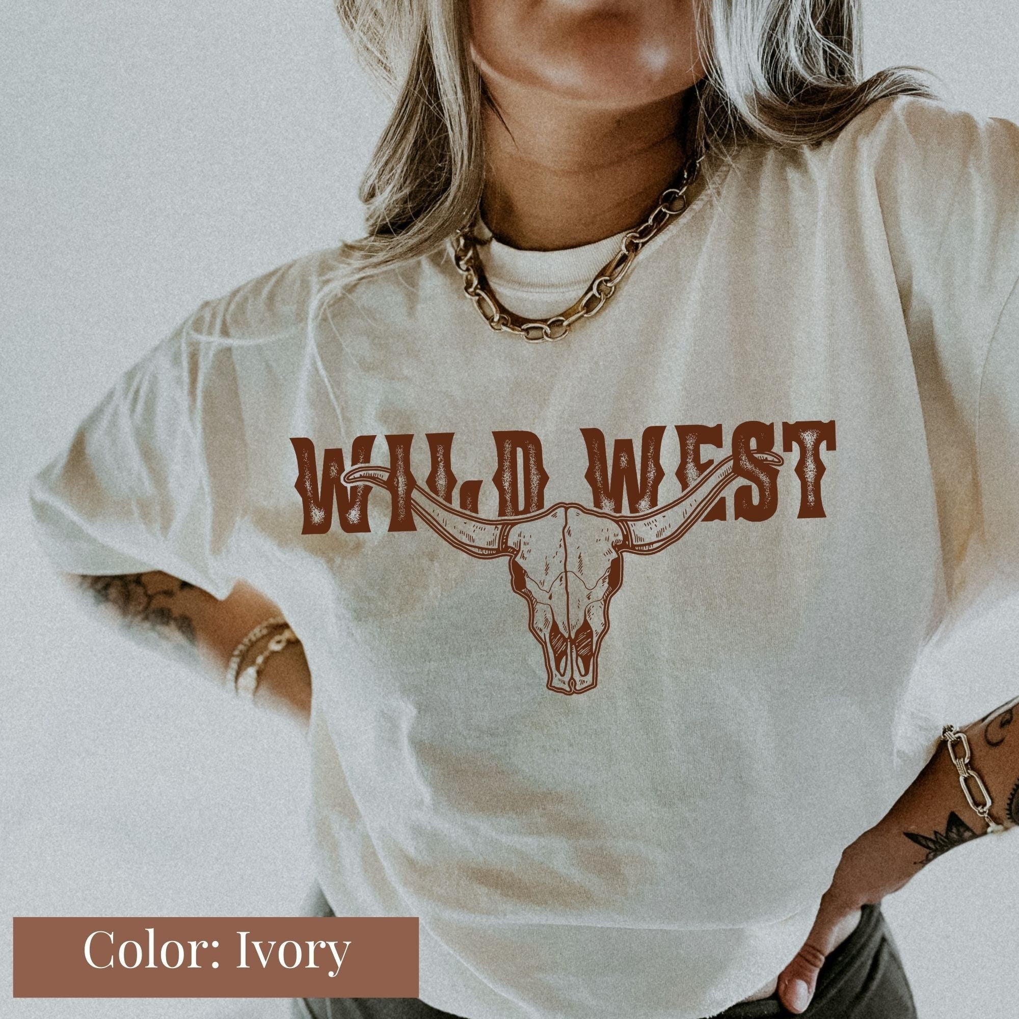 Comfort Colors Wild West Shirt