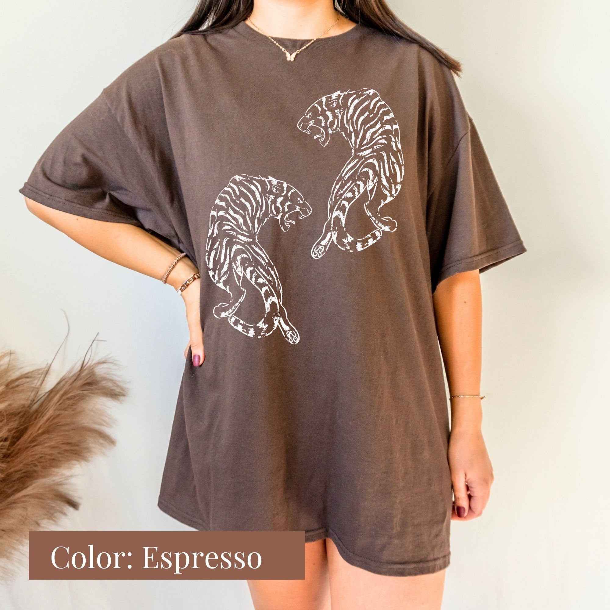 Comfort Colors Vintage Tiger Shirt