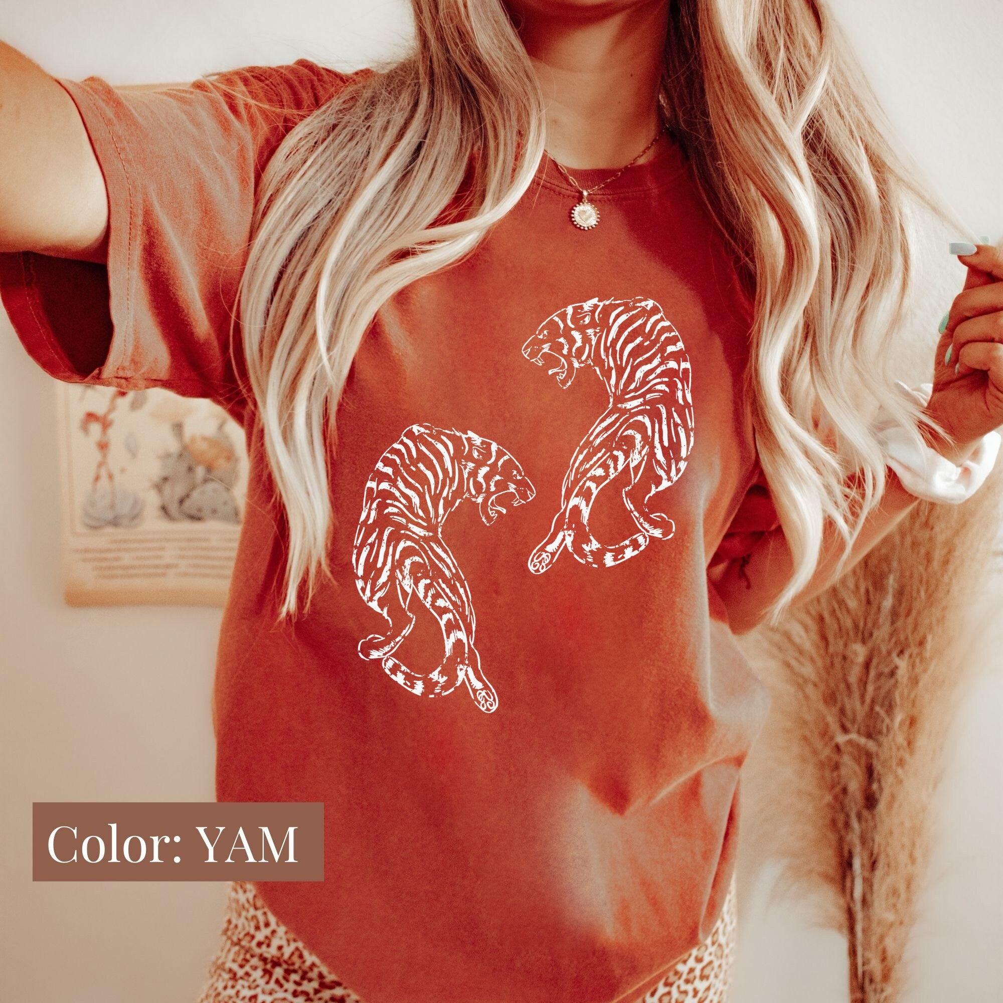 Comfort Colors Vintage Tiger Shirt