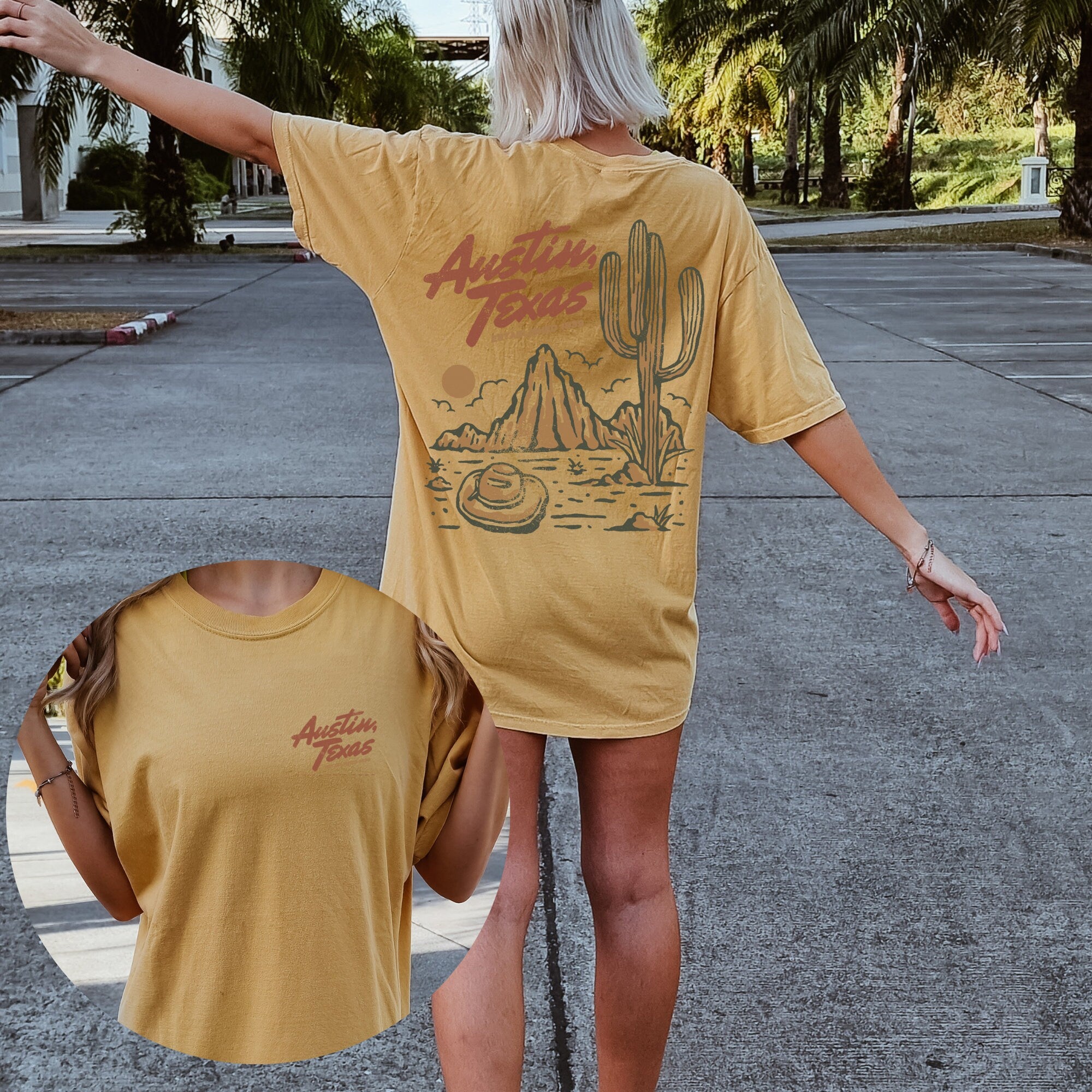 トップス COMFY OUTDOOR GARMENTOCTA SHELL TEE Graphic Texas – The