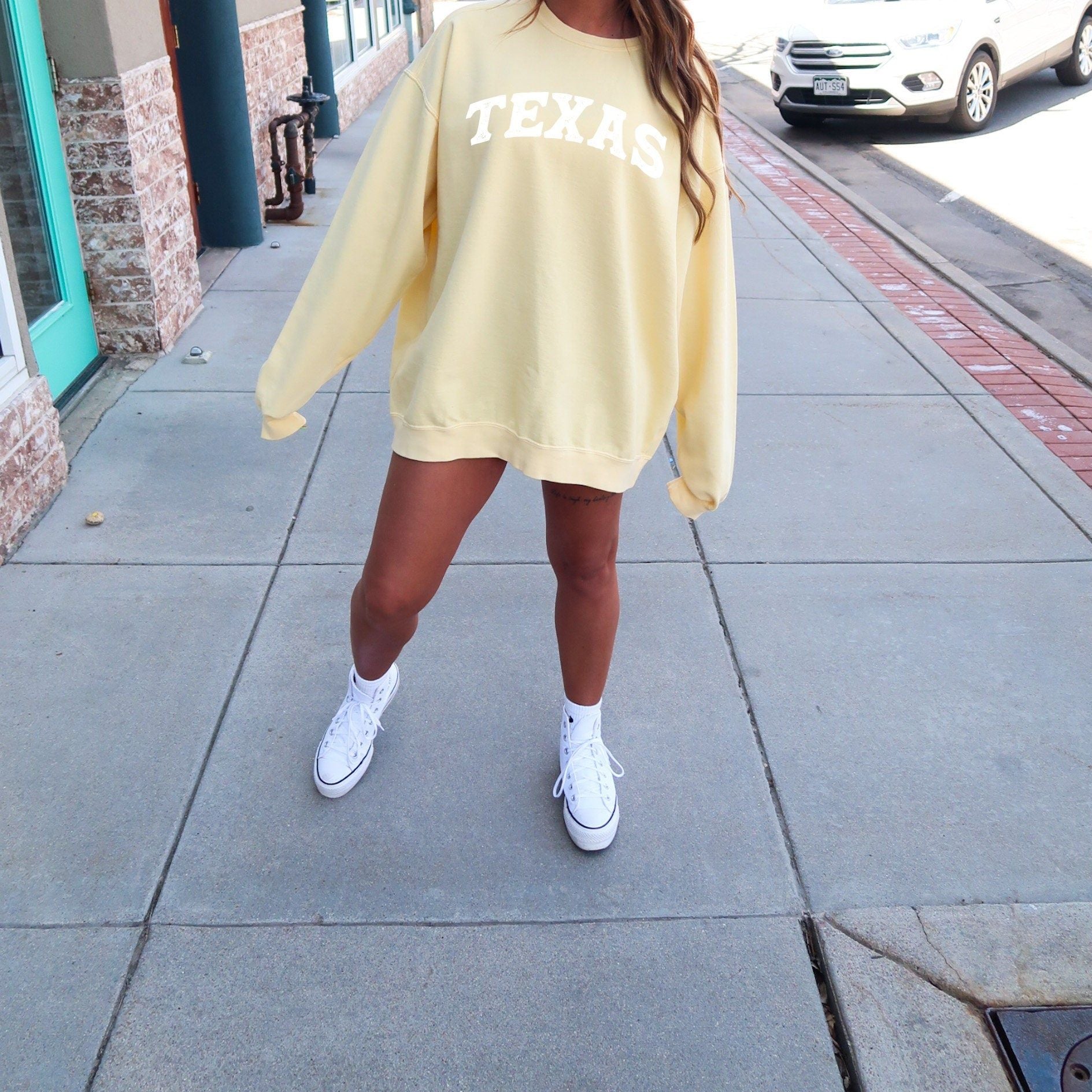 Texas Comfort Colors Sweatshirt