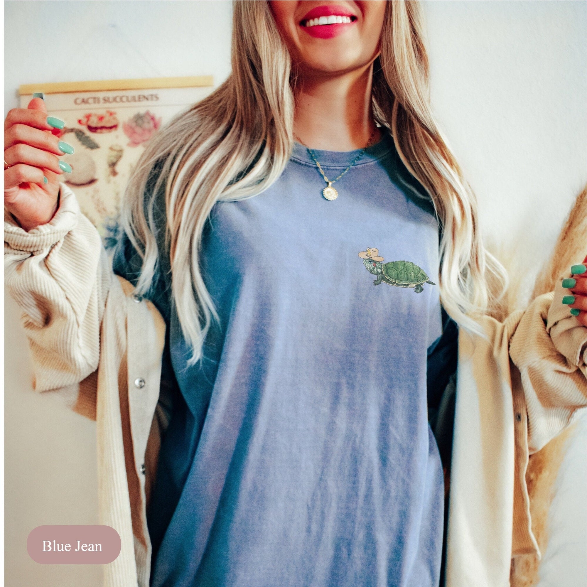 Cowboy Turtle Graphic Tee