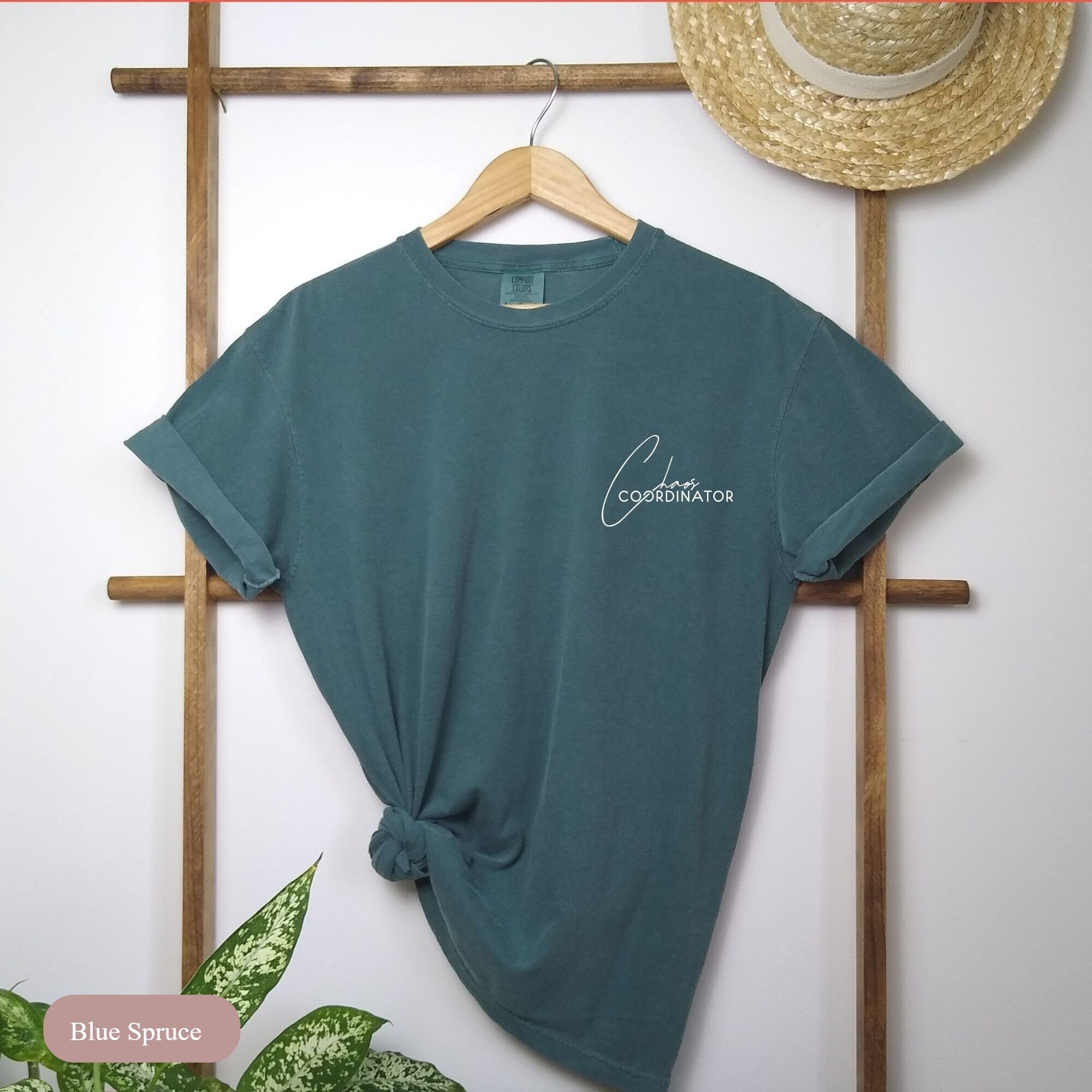 Comfort Colors Mom Life Shirt Chaos Coordinator