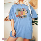 Floral Boho Nurse Shirt -