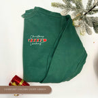 Christmas Loading Embroidered Sweatshirt – Festive Holiday Crewneck