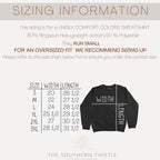 Personalized Birth Year Sweatshirt - Embroidered Birthday Gift