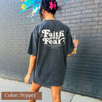 a woman is walking down the street with a drink in her hand