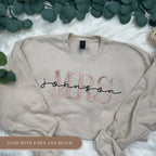 Custom MRS Embroidered Sweatshirt – Custom Bridal Gift