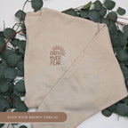 Faith Over Fear Embroidered Sweatshirt – Christian Inspirational Crewneck
