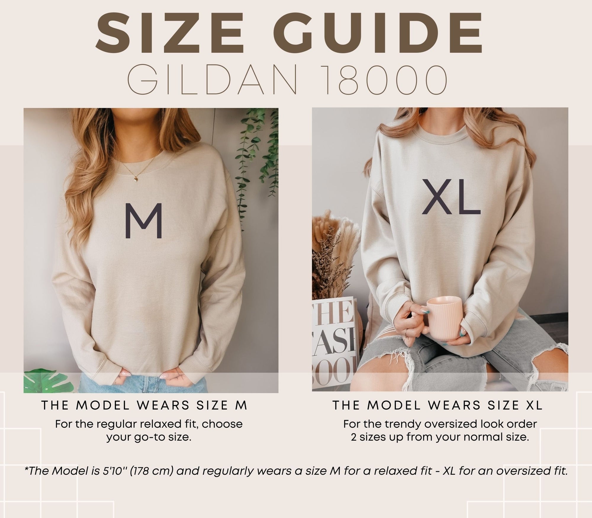 Monstera Plant Embroidered Sweatshirt – Plant Lover Sweatshirt