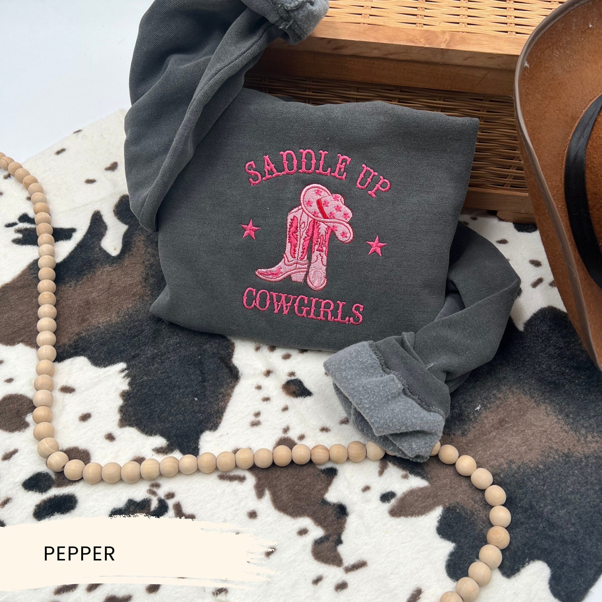 Embroidered Western – The Southern Thistle